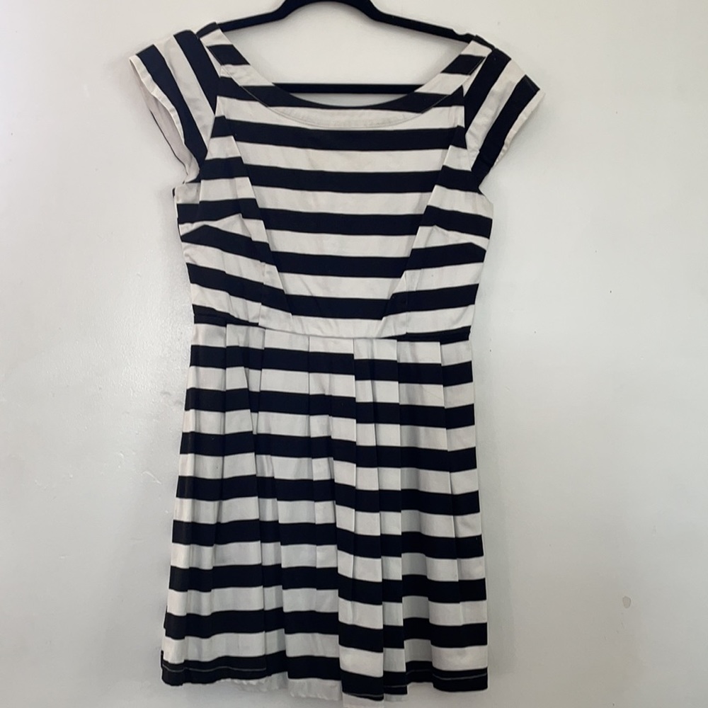 Black & white striped dress. MINKPINK (L)